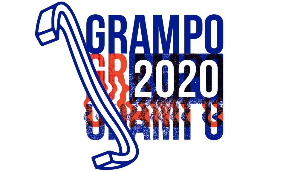 Logo Prêmio Grampo 2020 por Jairo Rodrigues